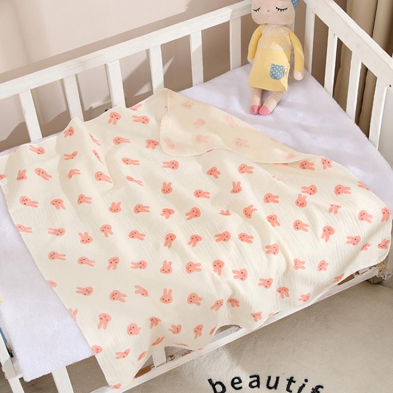80X80Cm Baby Empfangsdecke für Neugeborene Baumwolle Musselin Swaddle Decke Bettwäsche Säugling Badetuch Babyartikel Mutter Kinder