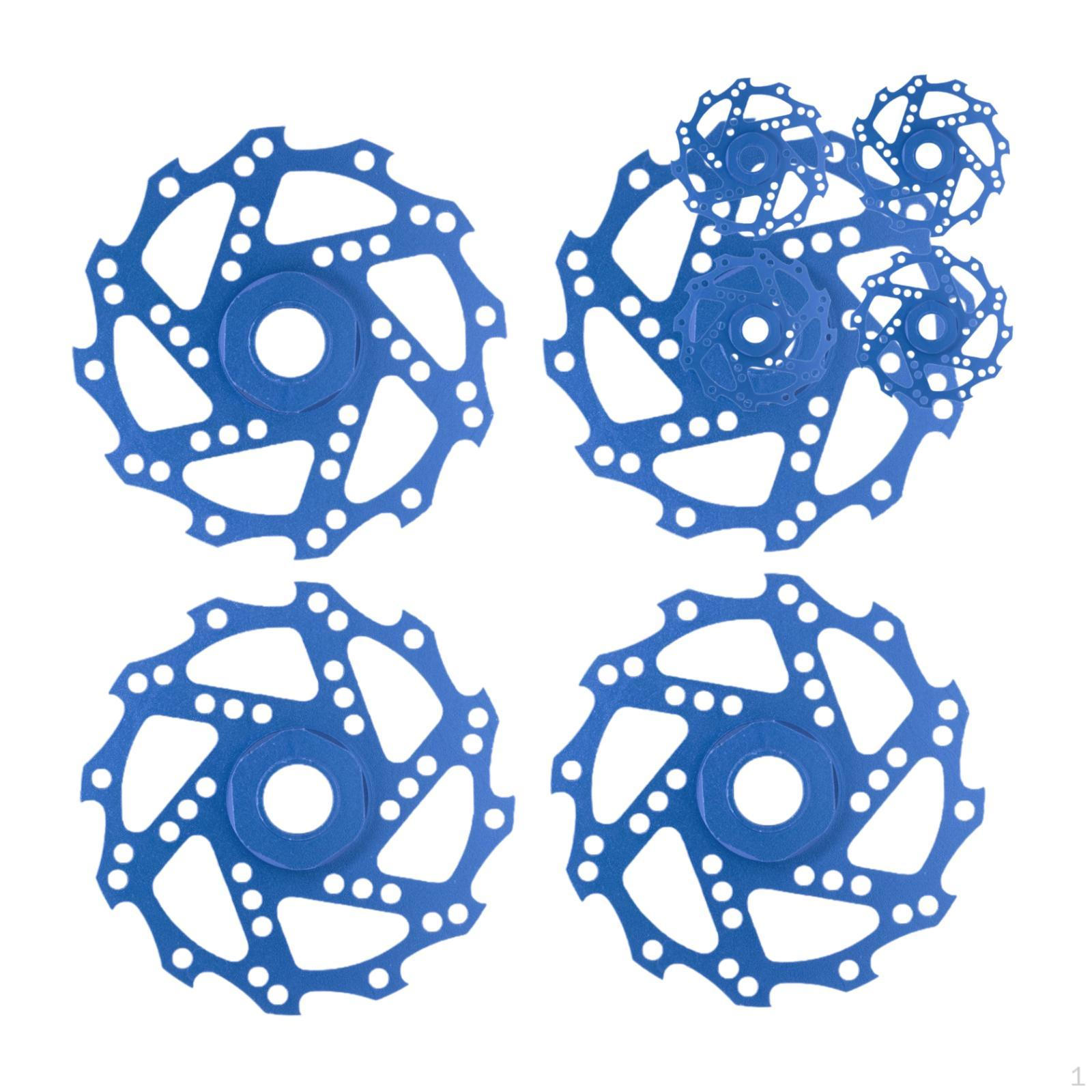 

4 Pack RC Brake Discs for Remote Control Cars, Suitable 1/8 And 1/7 Models синій