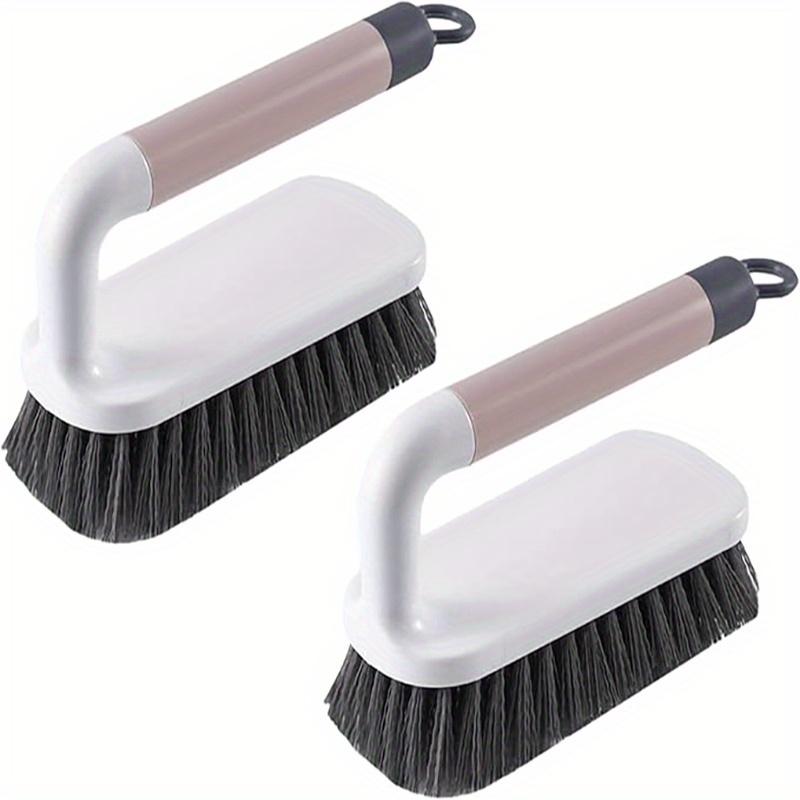 2pcs Scrub Brush, Scrubbing Cleaning Brushes, Heavy Duty Cleaning Brushes with Handle, for Shower, Bathroom