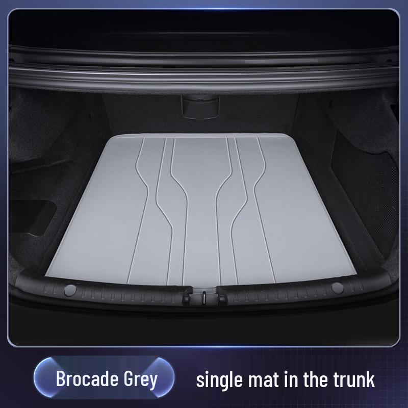 Trunk Mat Full Coverage for 2025 BYD Han L - Interior Modification Accessories for EV/DM.