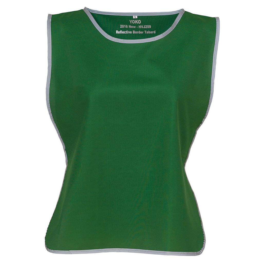 Yoko Unisex Adult Hi-Vis Reflective Trim Tabard