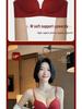 2026 Seamless Red Push-up Bra for Small Bust - Sexy, Soft, Comfortable, Wire-free