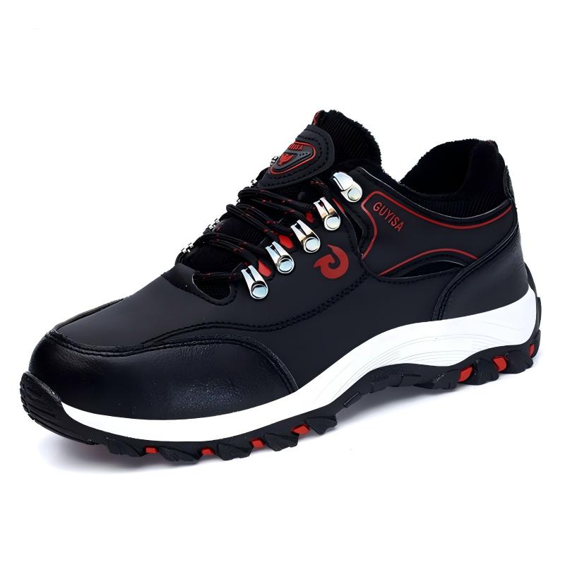 

Fleece-lined Work Shoes for Men Woman Winter steel toe cap puncture Thickened Warm Woman Anti-smashing Work Shoes Men Protective 46