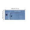 75cm/100cm Pet Grooming Towel Highly Absorbent Pet Cloth Breathable Dog Towels  Drying Dogs