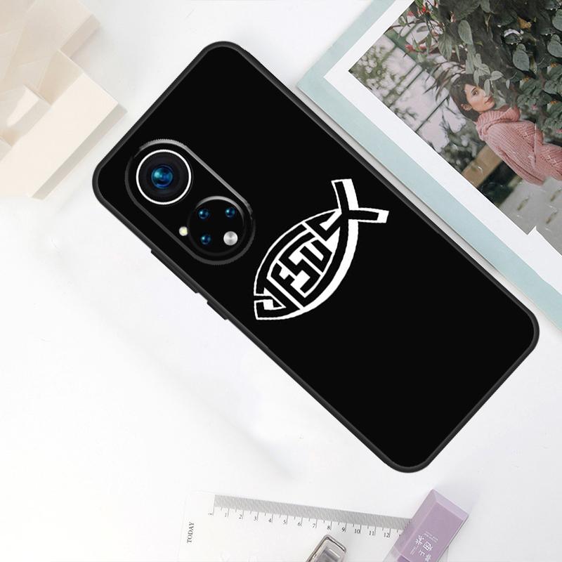 

Fish Symbol Jesus Christ Christian For Honor Magic 7 Lite 5 6 8 Pro Case For Honor 200 400 90 70 50 Win RT X8c X8b X9b X9c X9d Honor Magic6 Pro