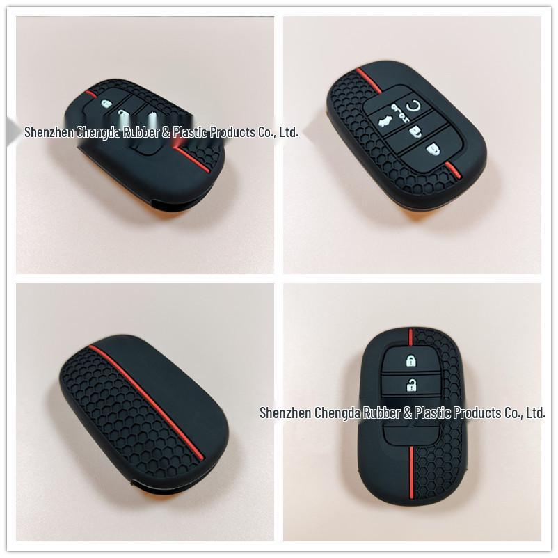 Silikon Waben Schlüsselabdeckung für Honda Accord, CRV, Civic, Fit, Odyssey, Geely, XR-V