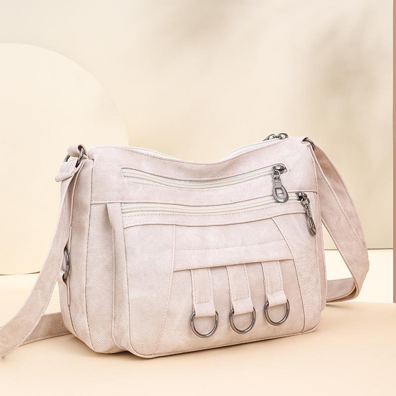 Women's Small Square Bag Mother Bag Shoulder Bag Lightweight Crossbody Bag