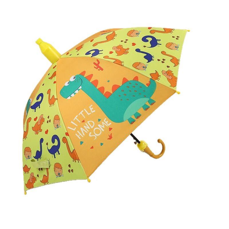 Children's Cartoon Semi-Automatic Stick Umbrella
