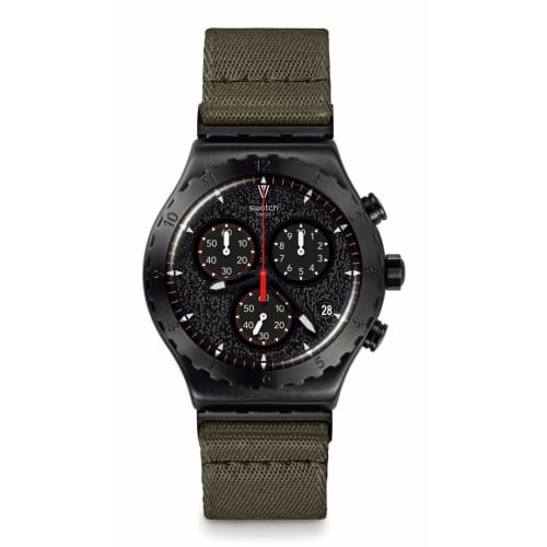 

Swatch BY THE BONFIRE YVB416 Men s Green Watch