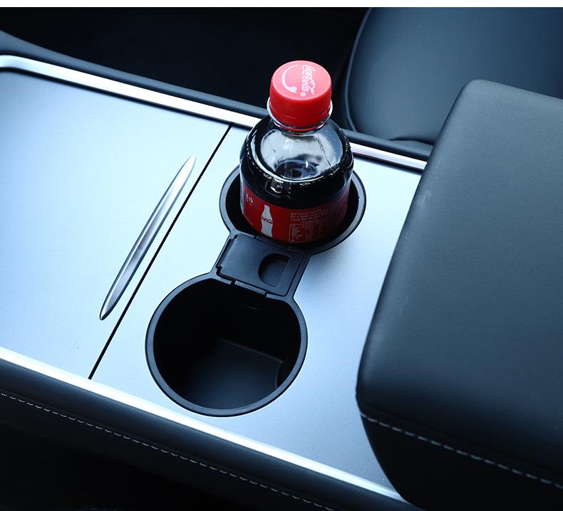 Silicone Anti-Shake Cup Holder for Tesla Model 3/Y Center Console