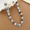 Elegant Summer Acrylic Beaded Necklace: Fashionable Round Clavicle Chain Jewelry