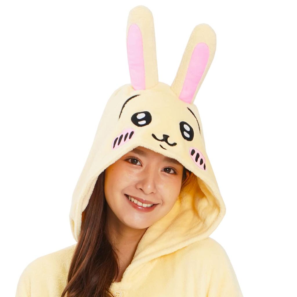 SAZAC Fleece Kigurumi Chikawa Adult One Size Fits Most [SAZAC] [Rabbit]
