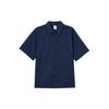 Club Fashion Comfortable Trendy Simple Short Sleeve Shirt Men Shirts Obsidian HJ2030451