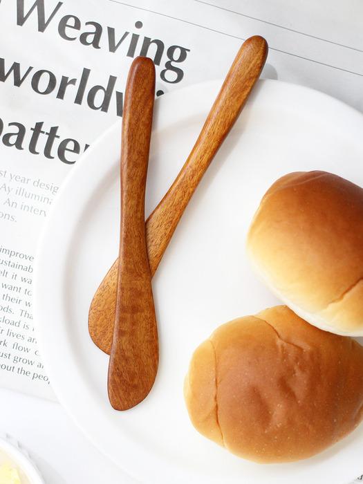 

Acacia Lacquer Butter Knife Brunch Cafe Cutlery 2-Piece Set Lacquer Butter Knife 2-Piece Set