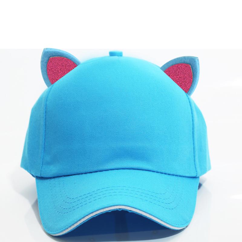 Children's Yellow Cotton Fisherman Hat with Logo for Primary Students, Kindergarten and Spring Outings
