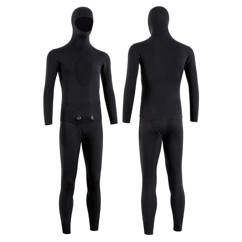 Mens Womens 3mm 5mm Neoprene Wetsuit Scuba Diving Snorkeling Spearfishing Cold Water Swimming Full Body Thermal Protection