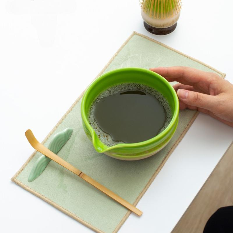 7-piece Set  Ceramic Japanese Matcha Tea Set Food Grade With Strainer Spoon Match Bowl Safe Reusable Matcha Whisk Set