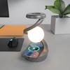 Cross-Border Rotating RGB Wireless Charging Smart Lamp: Atmosphere Bedside Night Light Gift