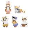 Cute Mofusand Cat Blind Box Cos Animal Panda Rabbit Action Figure Toy Decorative Ornament Christmas Gift