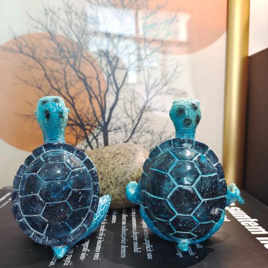 Ornament Broască Țestoasă Meditație Yoga Figurina Statuetă Sculptură Animal Interior