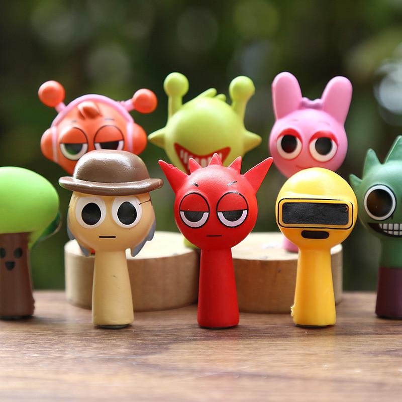 Beat Boxes Doll Model Cartoon Stereoscopic Decorative Childrens Anime Game Toys