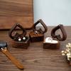 High-quality Wooden Gifts Case Display Box Storage Holder Ring Storage Box Jewelry Box