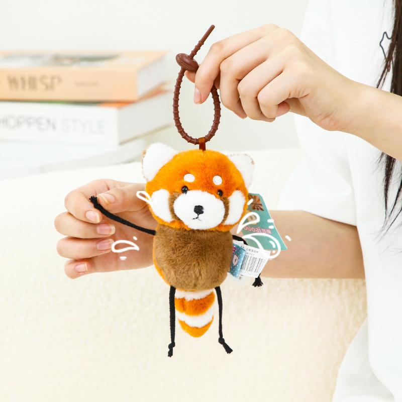 Adorable 19cm Panda Plush Pendant Soft Toy Cute Animal Doll For Kids Birthday Gifts