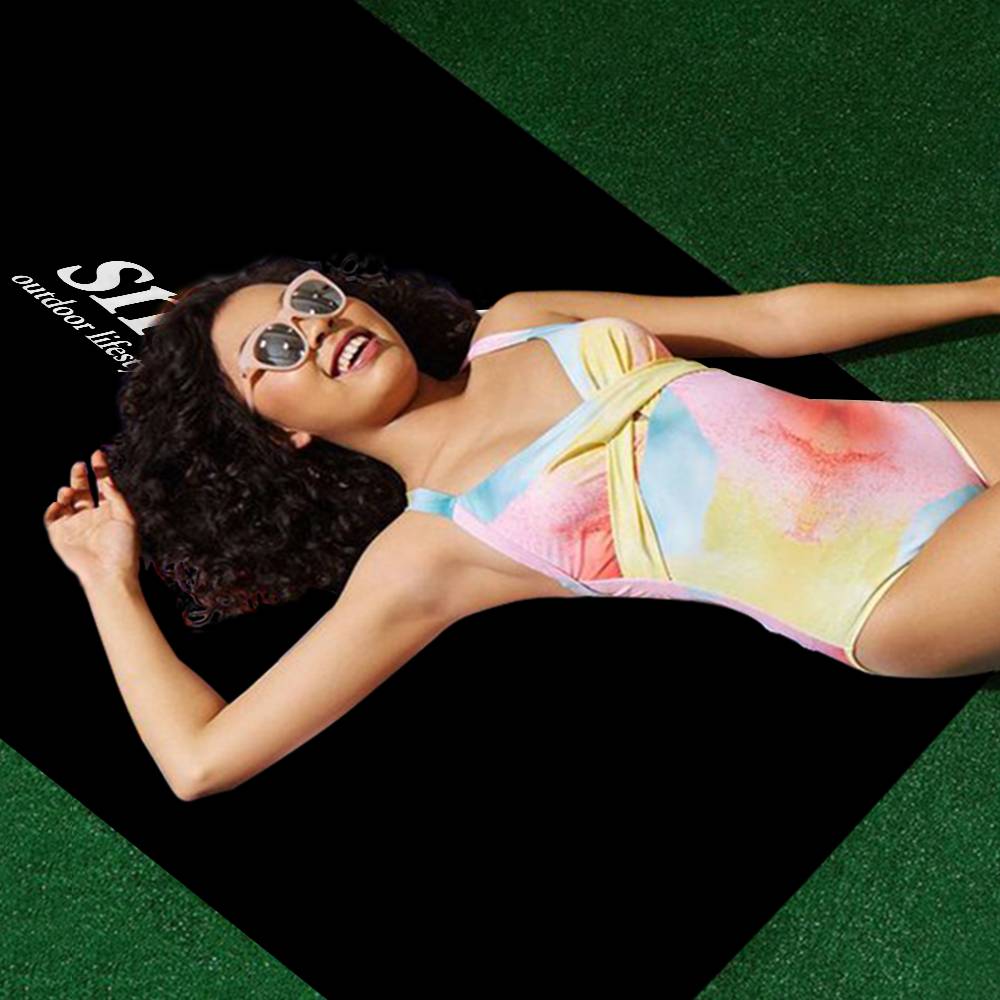 Fashion Cool S-Snow P-Peak Logo Microfiber Beach Towel Absorbent Quick Dry Soft Yoga Swimming Resort Mountain Climbing Towel