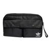 Originals Striped Pattern Small Logo Fashion Polyester Waist Bag Women Bags Black HD7021