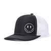 Outdoor Breathable Baseball Cap With Embroidered Smile Face For Casual Summer Wear