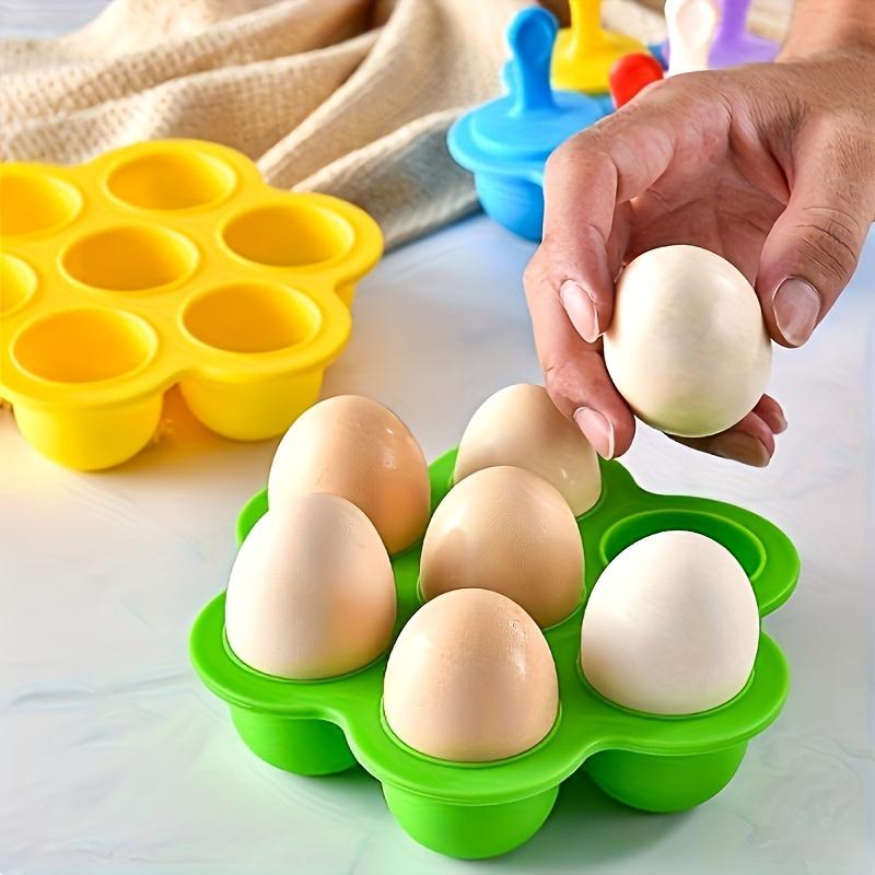 Colorful Popsicle Mold 7-Cavity Silicone Ice Cream Mold DIY Fruit Shake Maker with Handles and Tray Food Grade for Family Fun