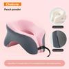 Portable U-Shaped Travel Pillow Memory Foam Sleeping Pillows Office Nap Pillow Car Airplane Neck Cushion Ergonomic Head Support