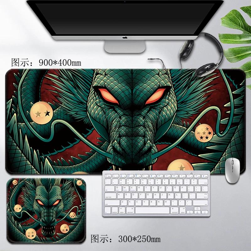 Leder Dragon Ball Mauspads Wasserdicht Son Goku Druckmuster Herren Computer Peripherie Zubehör Große Größe Gaming Tastatur Büro Schreibtischmatte