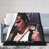 Jeff Buckley Indie Rock Gitarrist 1990er Jahre Decken Fleece Ganzjahres Mehrzweck Weiche Überwurfdecke für Zuhause Outdoor Bettüberwurf