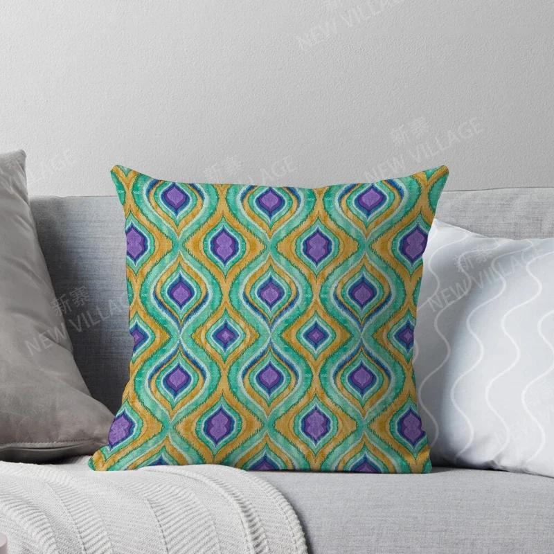 Fall Home Decor Autumn Living Room Throw Pillow Cover Sofa Boho Cushion Cover Mandala