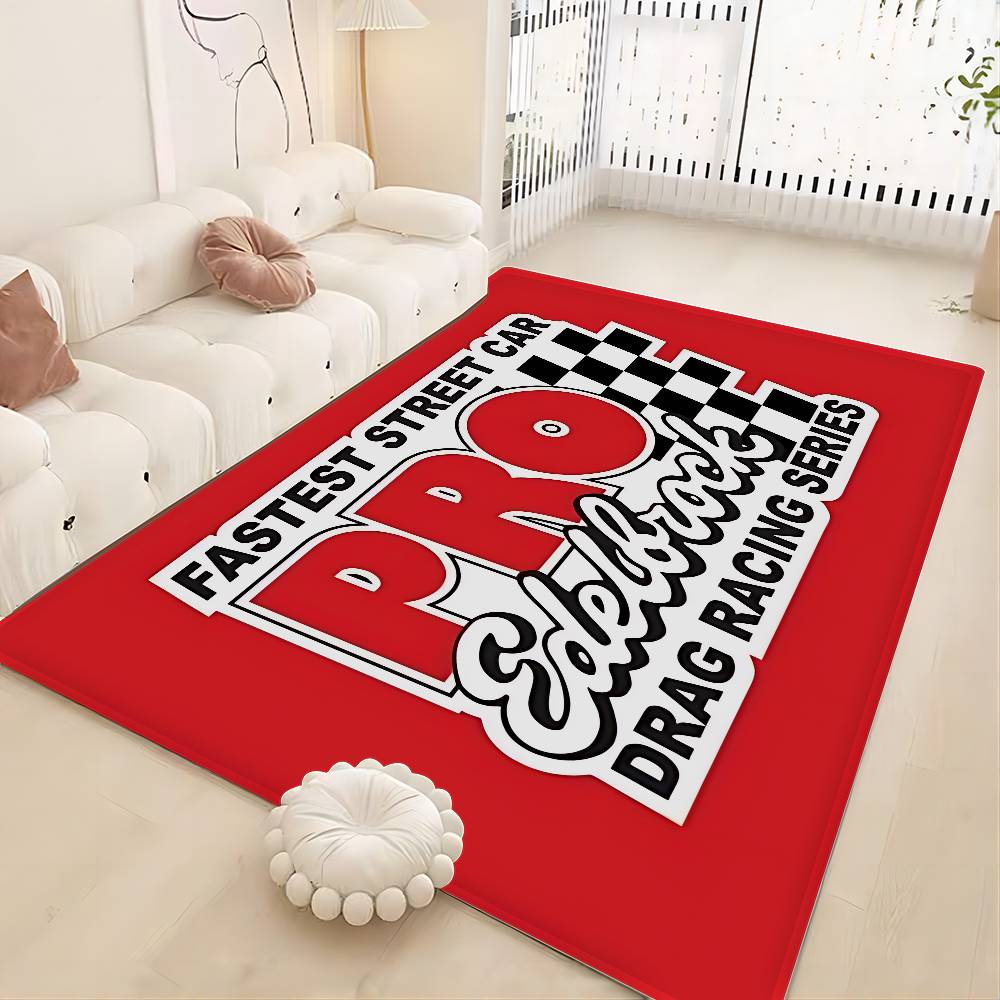Racing Car Edelbrocks Kitchen Mat Cheaper Anti-slip Modern Living Room Balcony Printed Modern Home Decor