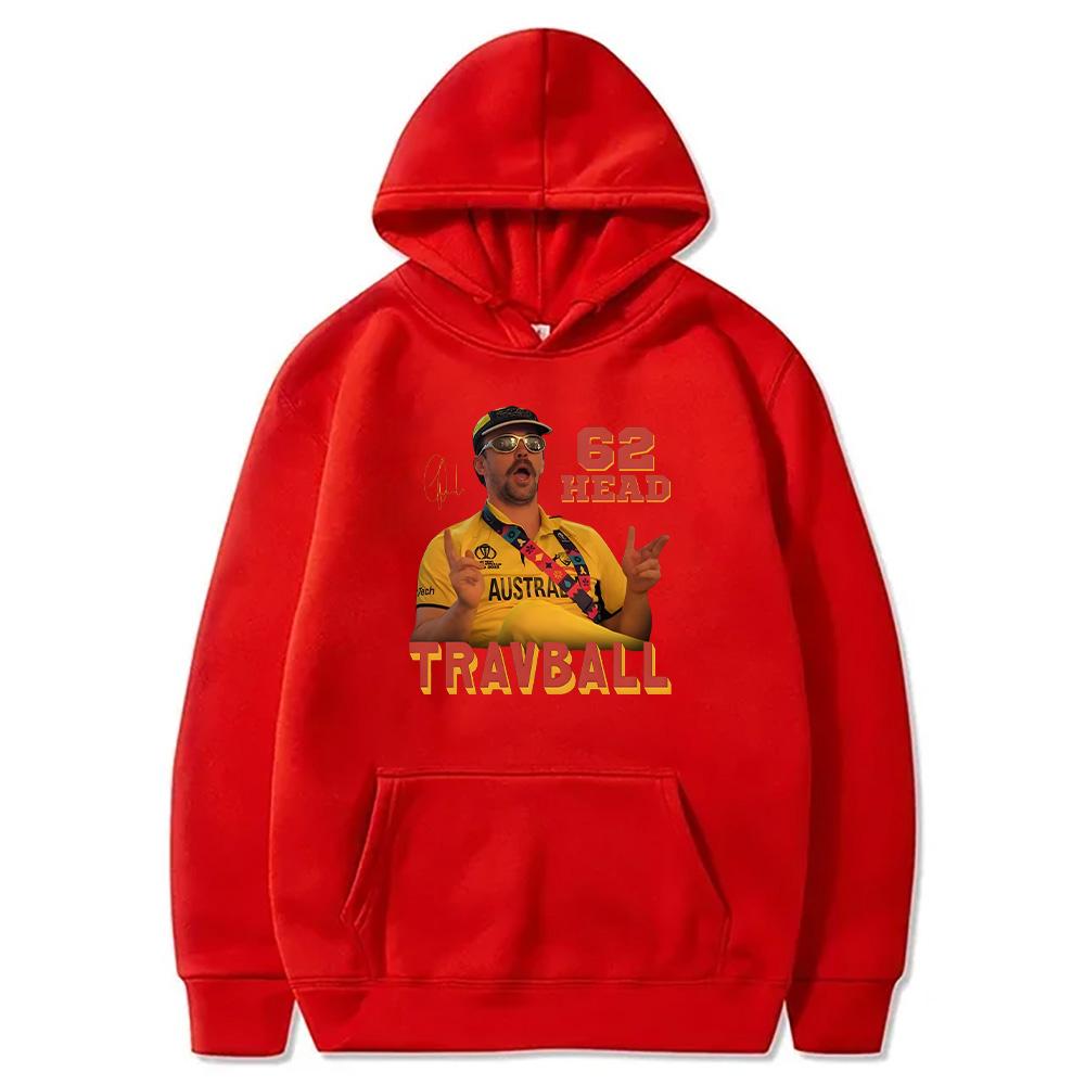 Travis Head Travball 62 Signature Hoodies TravBall Merch Sweatshirts Long Sleeve Pullover Fall Fashion Casual Clothes