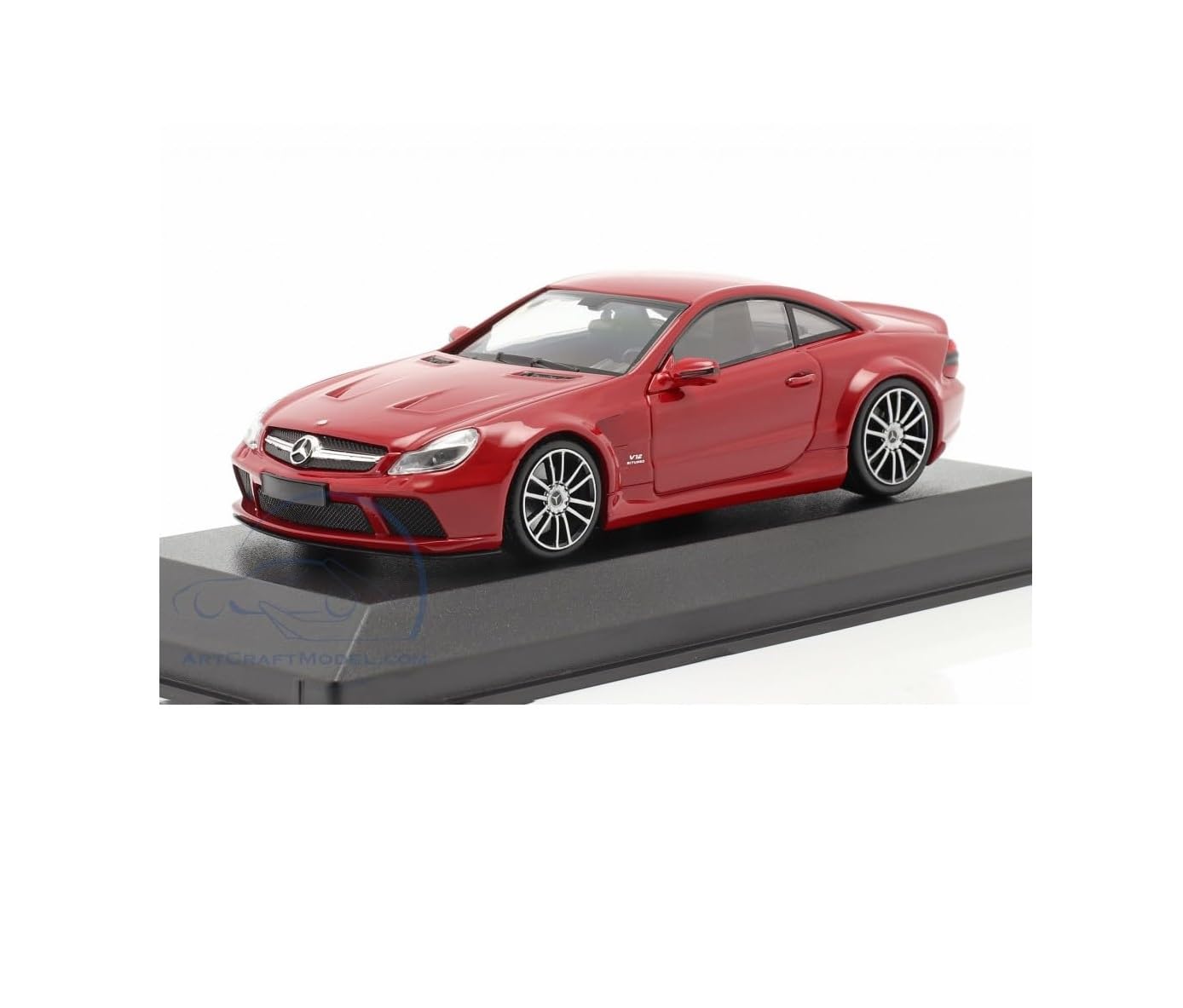 

Minichamps Mercedes Benz Mini Car BENZ SL65 AMG 2009 Maxichamps 1/43 (Red) [Item]