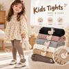 Elastic Waistband Kids Cotton Legging Thin Cotton Lace Trim Tight New Girls Footless Tight  Girls
