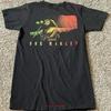 Βίντατζ Μπλουζάκι Bob Marley Μέγεθος Μικρό Zion Rootswear Μαύρο Πολύχρωμο vintage Πλυμένο streetwear μόδα Ευέλικτο homme
