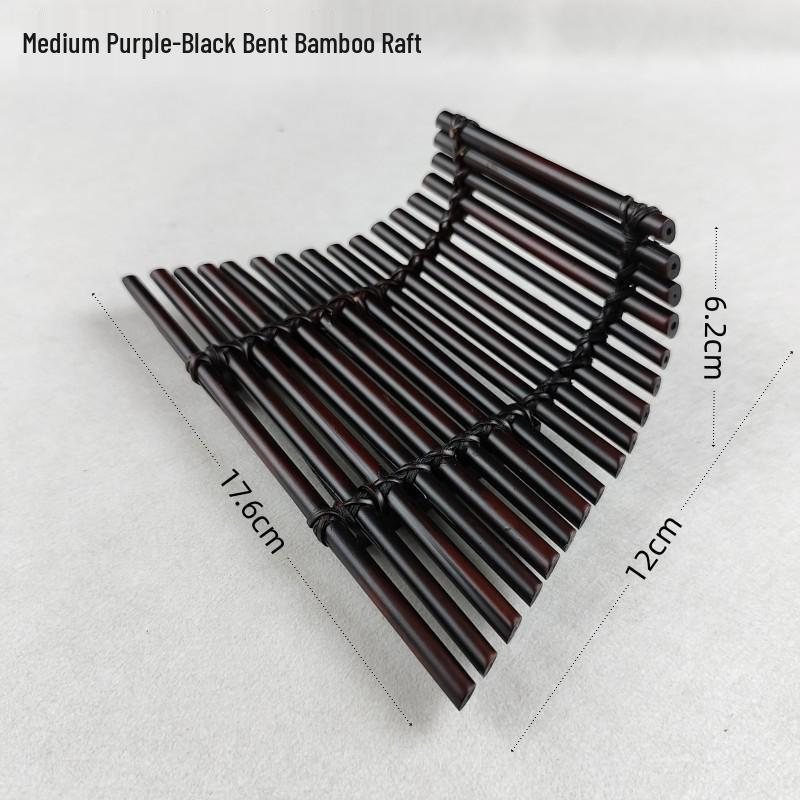 Sashimi & Seafood Bamboo Raft Decoration – Perfect for Hot Pot, Beef, BBQ, and Plating