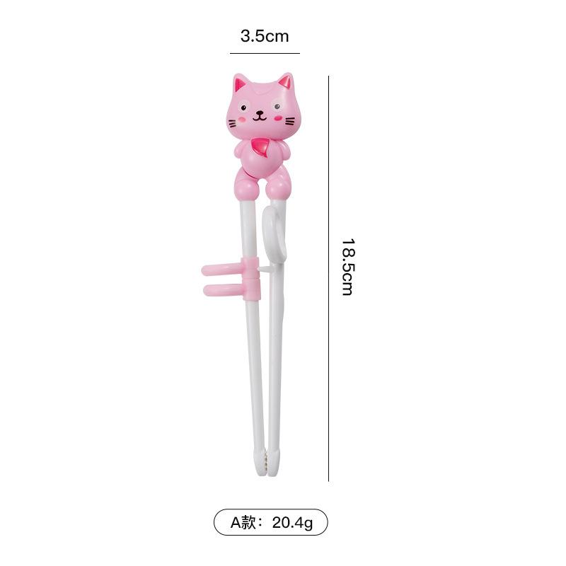 

Customized children s practice chopsticks cartoon shape mother and baby store gifts baby learning chopsticks feeding tableware plastic