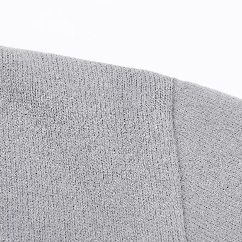 Yalu Men's Fleece-Lined Mock Neck Knit Sweater
