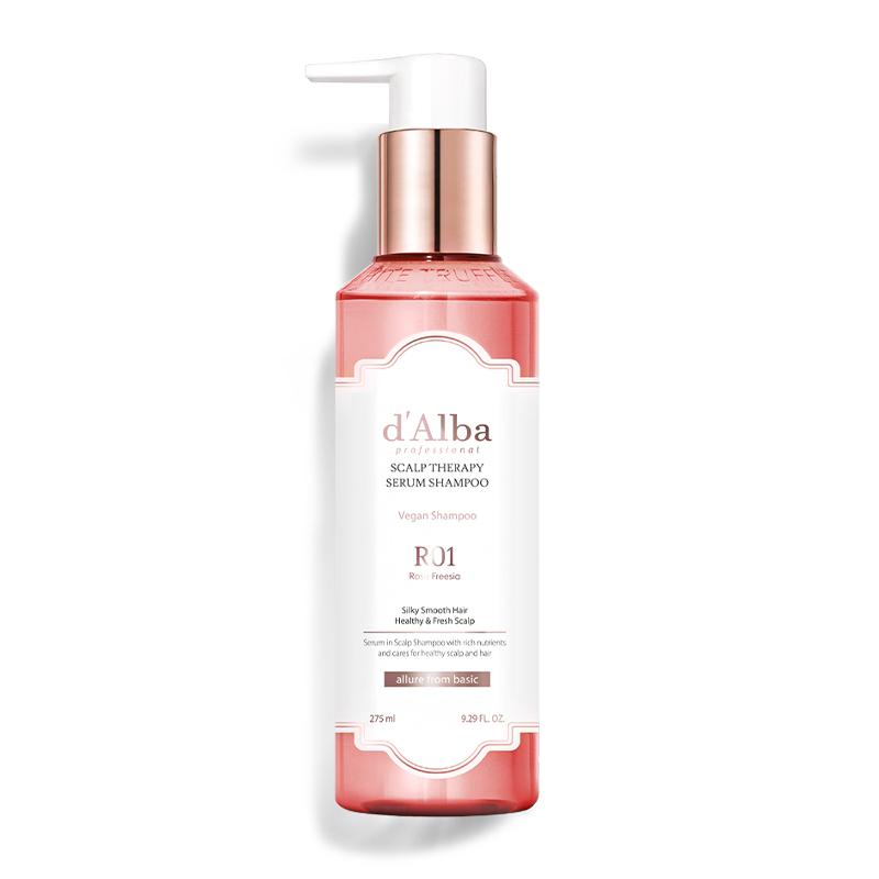 [d'Alba] Professional Repairing Scalp Therapy Serum Shampoo Rose Freesia 275ml