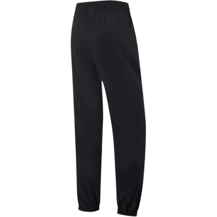 Li Ning Fitness Series Solid Color Simple Versatile Comfortable Knitted Sports Pants Women Bottoms Black AYKV094-1