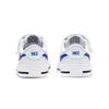 Nike Court Legacy Slip Resistant Abrasion Resistant Low top Toddler Shoes White Blue Black Infant And Toddler DA5382-101