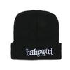 Babygirl Autumn and Winter Wool Hat Internet Celebrity Outdoor Beanie Warm Cold Hat Pullover Hat Knitted Hat