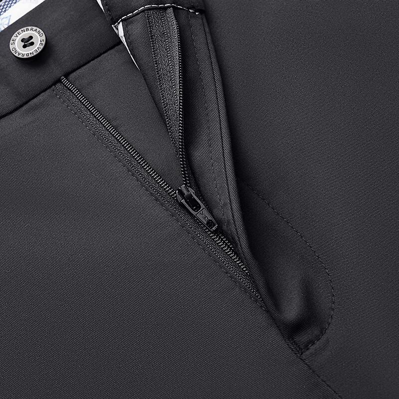 Qipai Men's Lyocell Blend Casual Ankle Pants