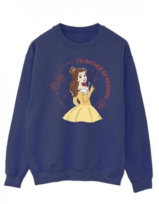 Mens Beauty And The Beast IÂ´d Rather Be Reading Sweatshirt