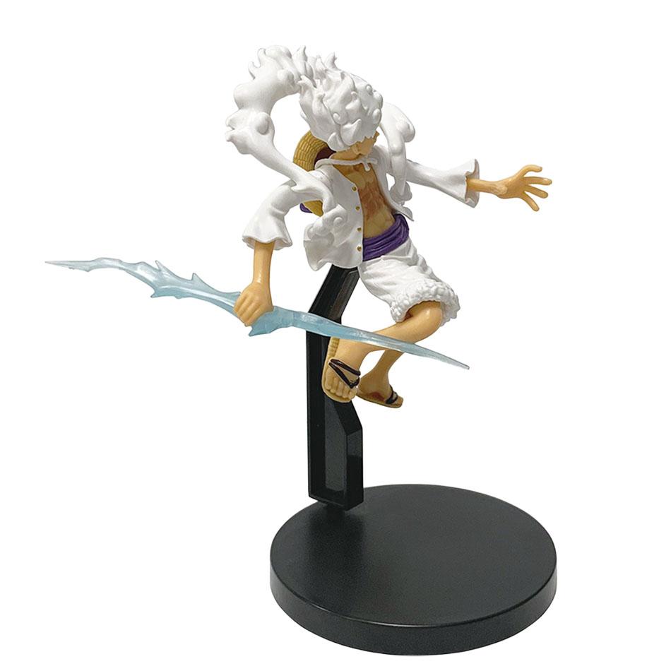 Anime ONE PIECE Figür Oyuncak 18cm Nika Monkey D Luffy Aksiyon Figürleri Bebekler Pvc Model Koleksiyonluk Heykel Oyuncak Hediye Stokta